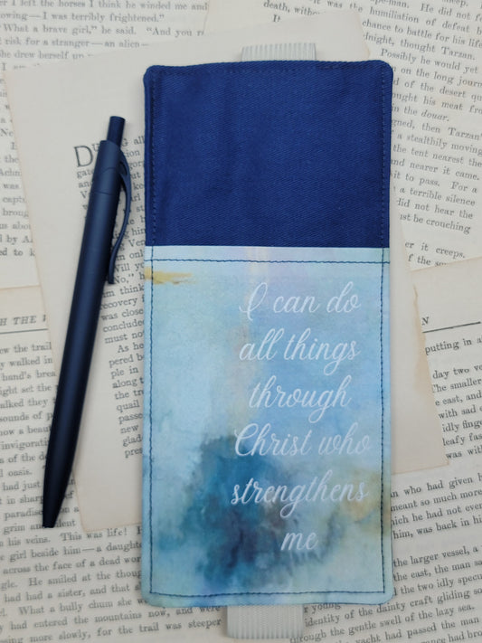 I can do all things in Christ who strengthens me - Pen Holder - 1