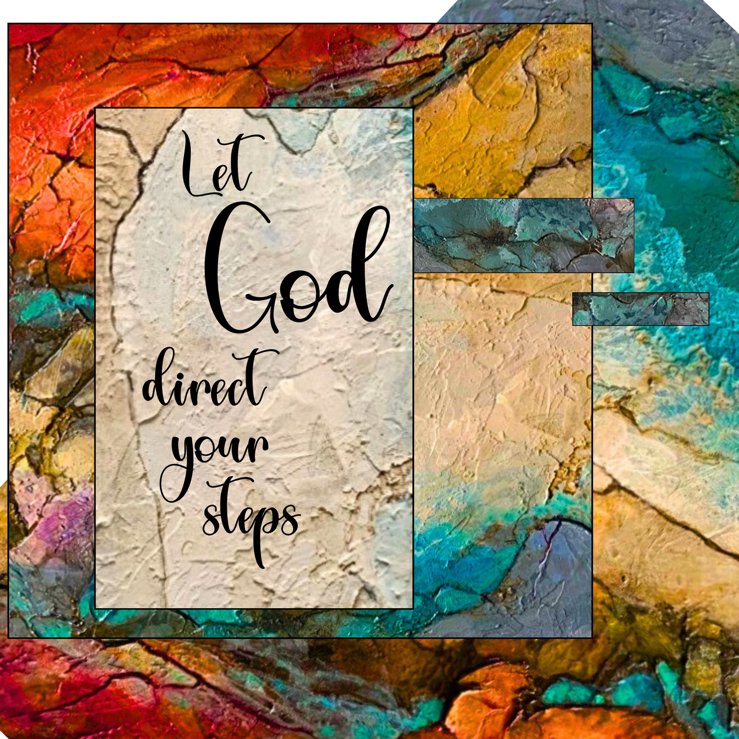 Let God direct your steps - Quilt Blocks