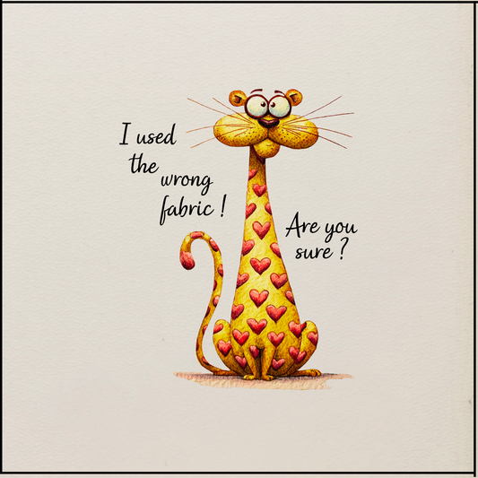 Quilter's Humor - I used the wrong fabric? - Quilt Blocks