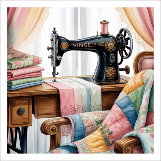 Singer Machine Sewing - Quilt Blocks