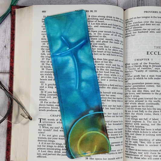 Handmade Christian Cross Bookmark - 6