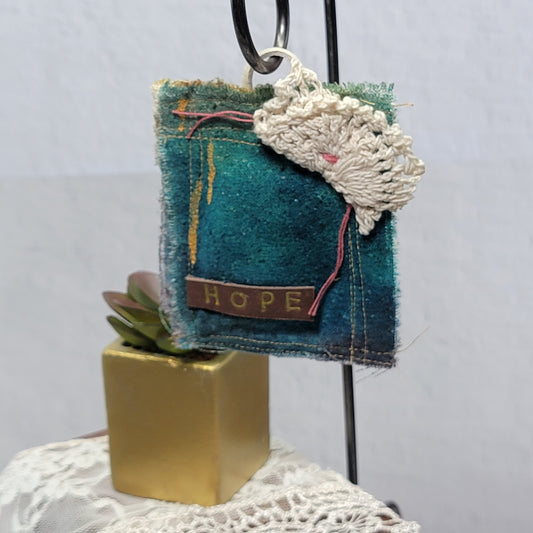 Silk Noil Mini Art - 6